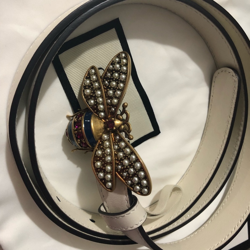 Gucci belt.